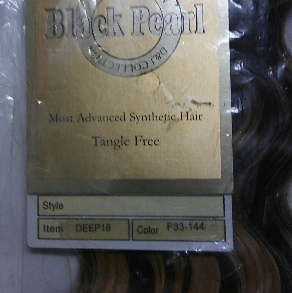 Black Pearl 18" Deep Wave with Highlights